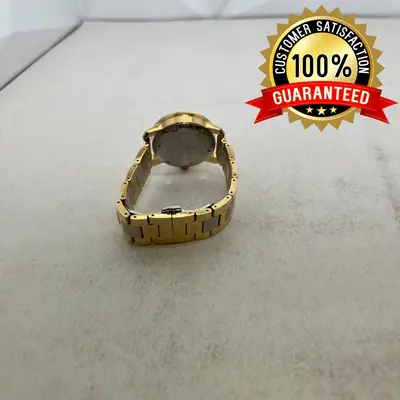 Movado Swiss Ladies Bold Diamond Gold Watch 36mm - Thumbnail 8